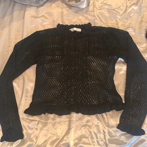 ZARA beautiful knit shirt- see through